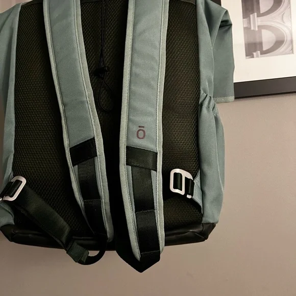 doTERRA Green & Black Roll-Top Backpack - Picture 2 of 10